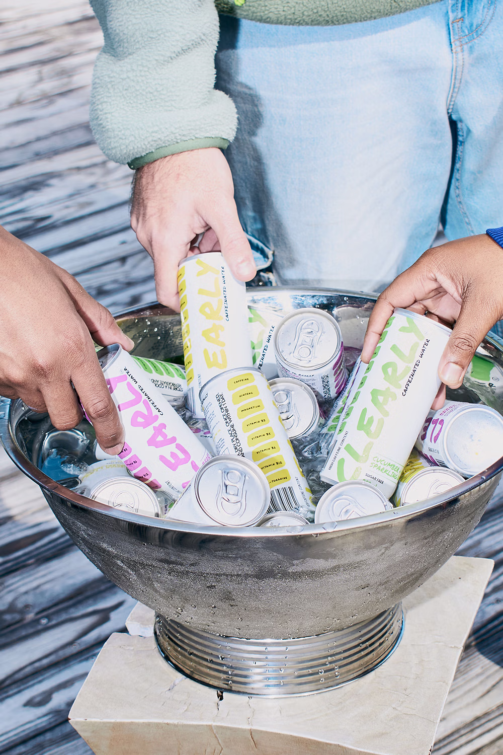 Clearly - South Africa's first caffeinated water