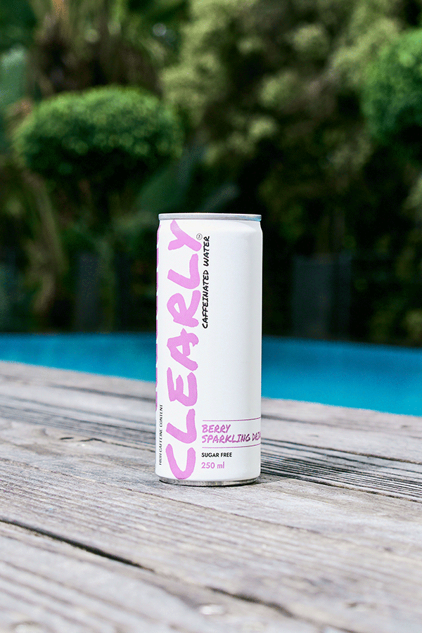 Clearly - South Africa's first caffeinated water